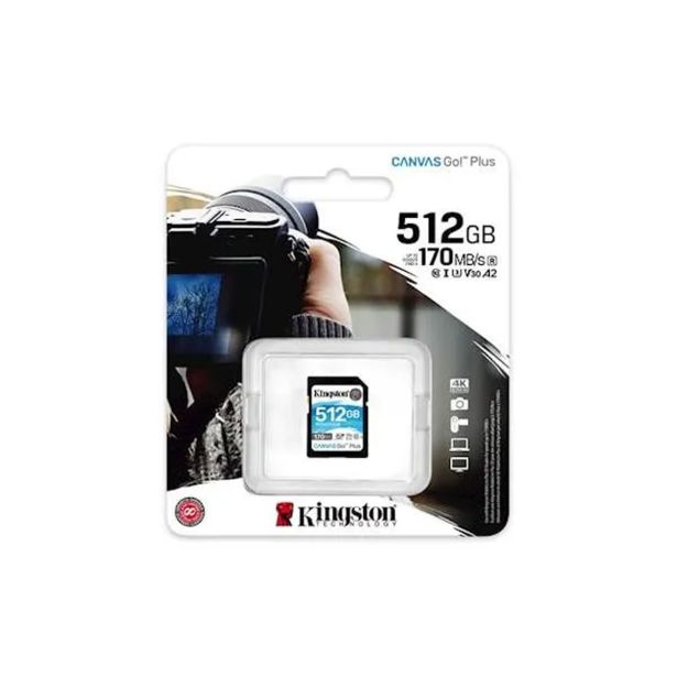 POMNILNIŠKA KARTICA KINGSTON SDXC 512GB SDG3/512GCANVAS GO PL