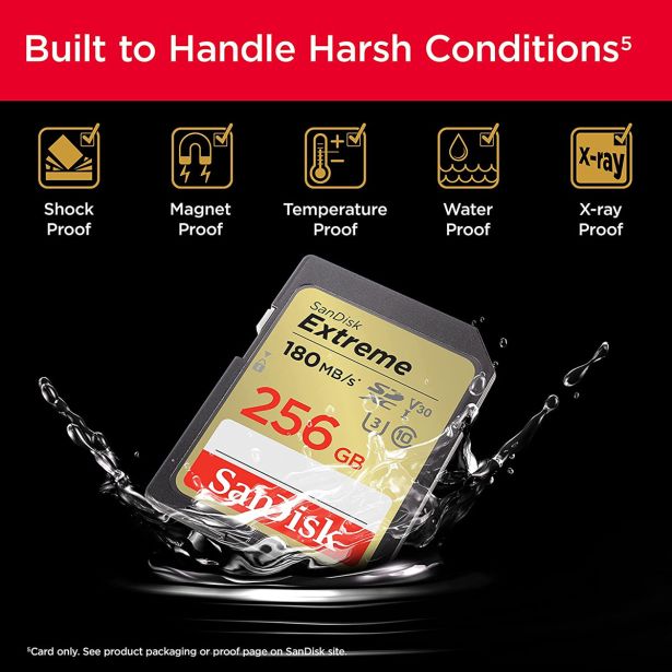 POMNILNIŠKA KARTICA SANDISK SANDISK EXTREME 256GBSDXC