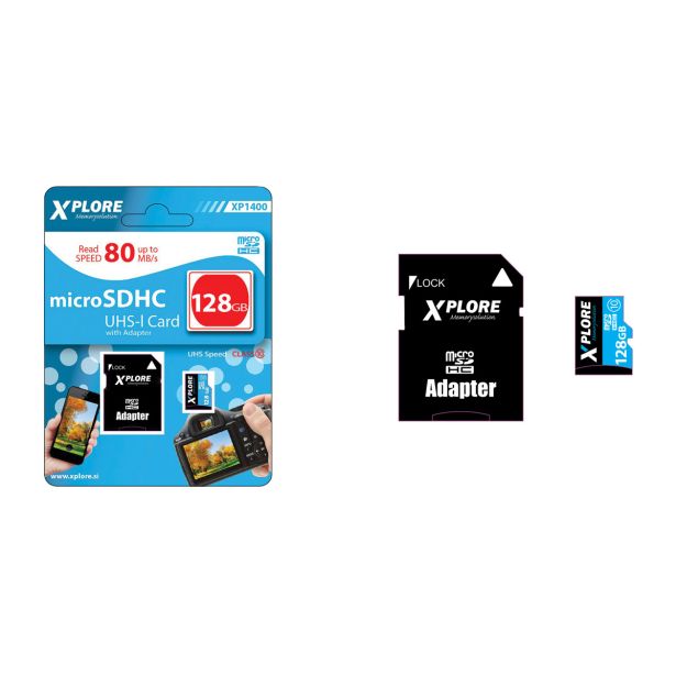 POMNILNIŠKA KARTICA XPLORE XP1400 128 GB U3