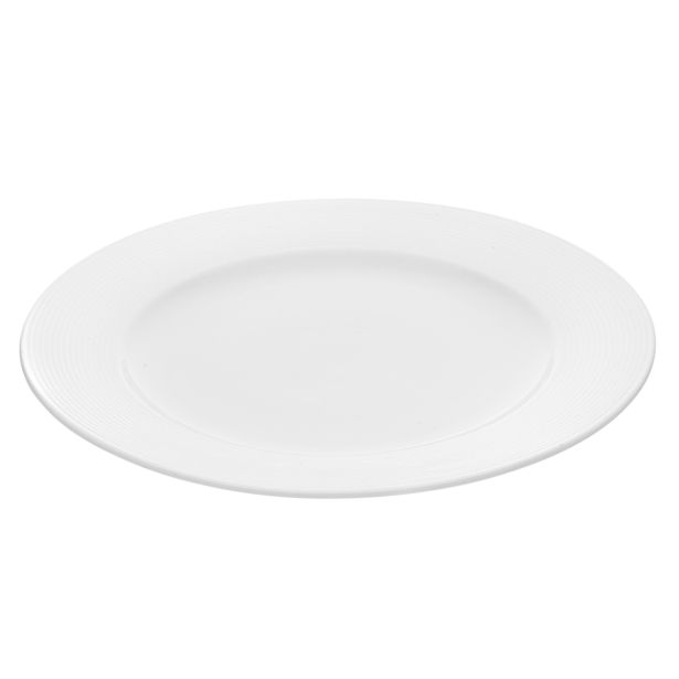 KROŽNIK PLITVI PORCELAN 26,5 CM MAKU