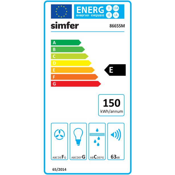 POŠEVNA STENSKA NAPA SIMFER SM 8665