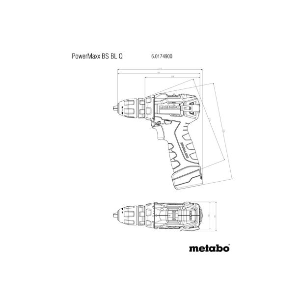 AKUMULATORSKI VRTALNIK METABO POWERMAXX BS BL Q