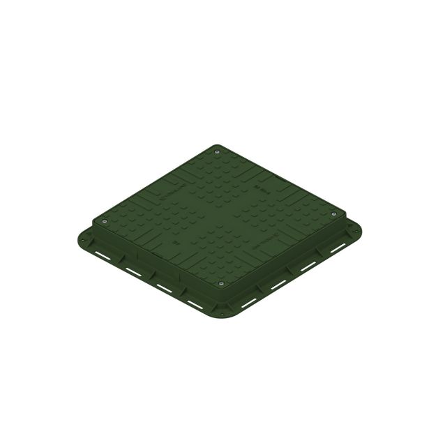 PP POKROV Z OKVIRJEM 2PR-URBAN, 550X550, A15KN, H80MM - ZELEN