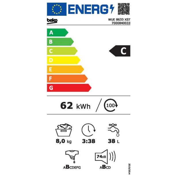 Pralni Stroj Beko Wue8633xst - Merkur.si