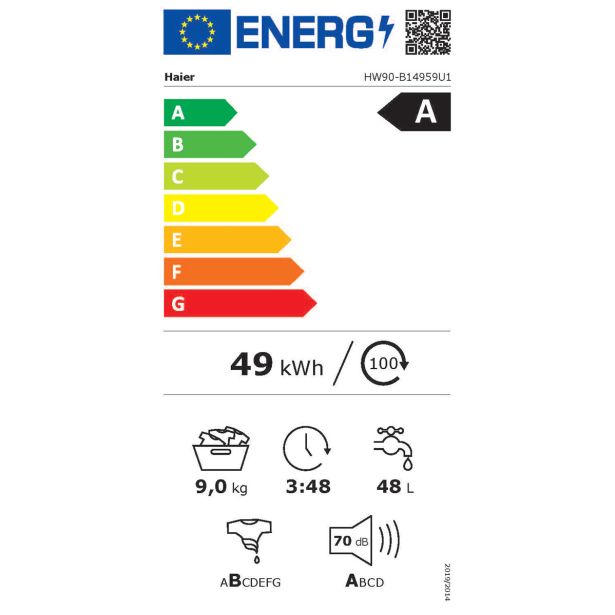 PRALNI STROJ HAIER HW90-B14959U1-S