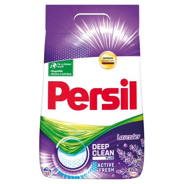 PRAŠEK ZA STROJNO PRANJE PERILA PERSIL LAVANDER 52 PRANJ