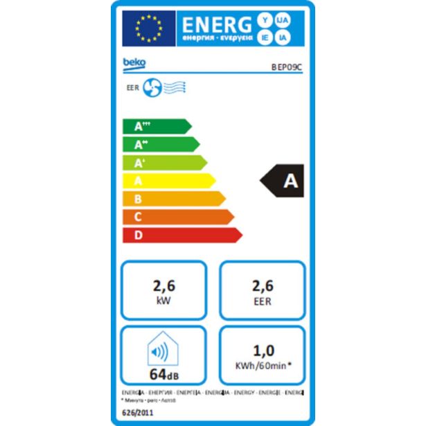 Prenosna Klima Naprava Beko Bep 09c - Merkur.si