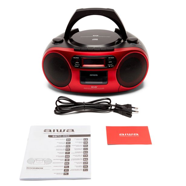 PRENOSNI RADIO AIWA BBTC-660DAB/RD
