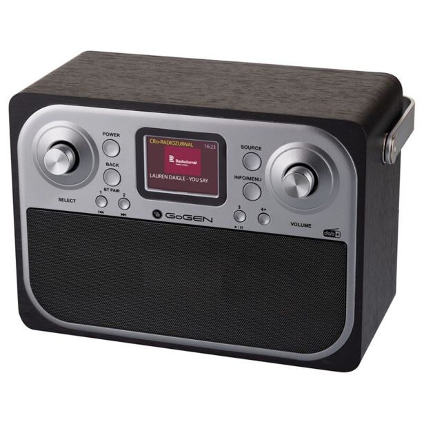 PRENOSNI RADIO GOGEN DAB+ 700BT ČRN