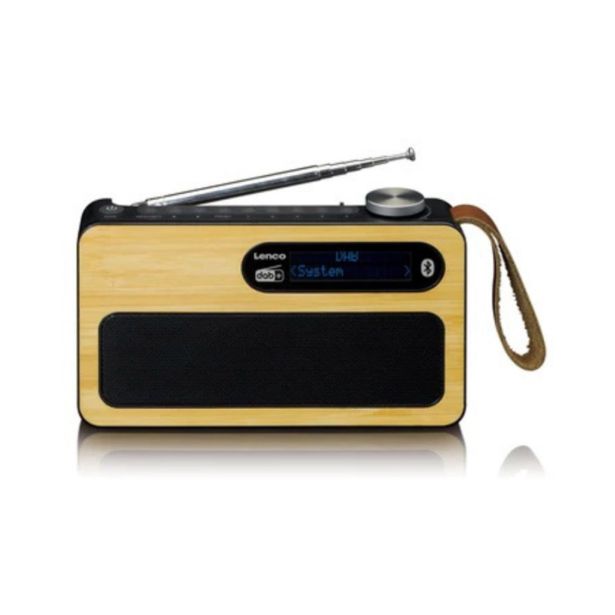 PRENOSNI RADIO LENCO PDR-040BAMBOOBK