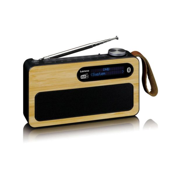 PRENOSNI RADIO LENCO PDR-040BAMBOOBK