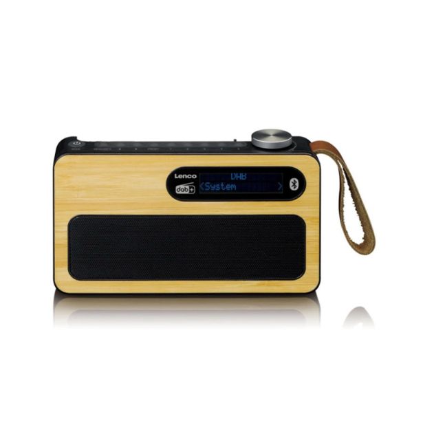 PRENOSNI RADIO LENCO PDR-040BAMBOOBK