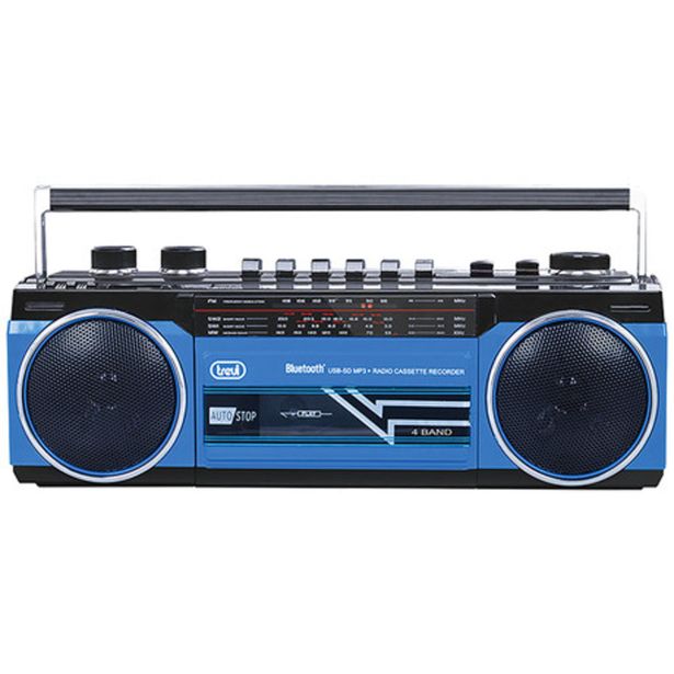 PRENOSNI RADIO TREVI RR 501 BT ČRNO MODER