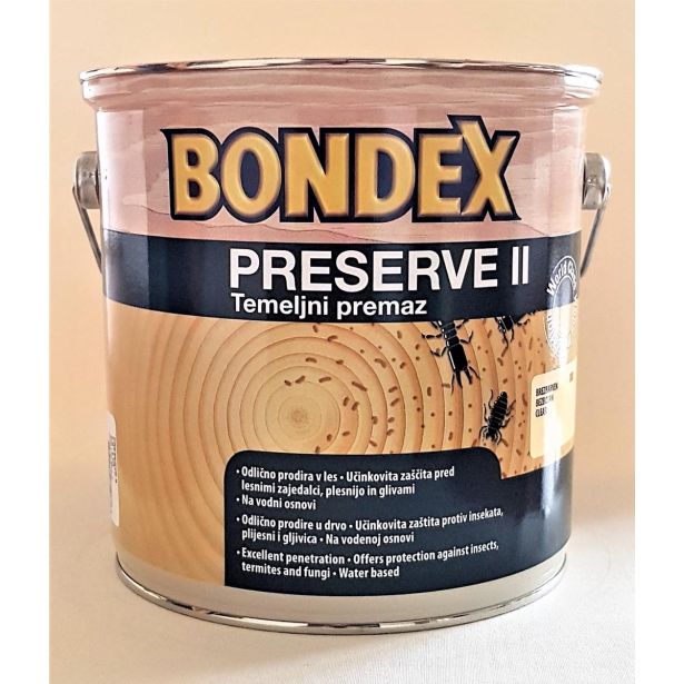 TEMELJNI PREMAZ BONDEX PRESERVE III 2.5L