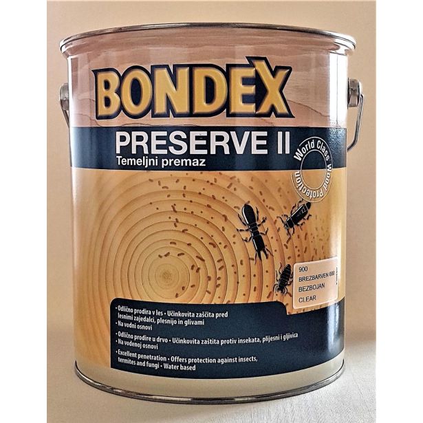 TEMELJNI PREMAZ BONDEX PRESERVE III 5 L