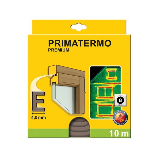 SCHELLENBERG TESNILO PREMIUM E-PROFIL, 9X4 MM, 10M, RJAVE BARVE