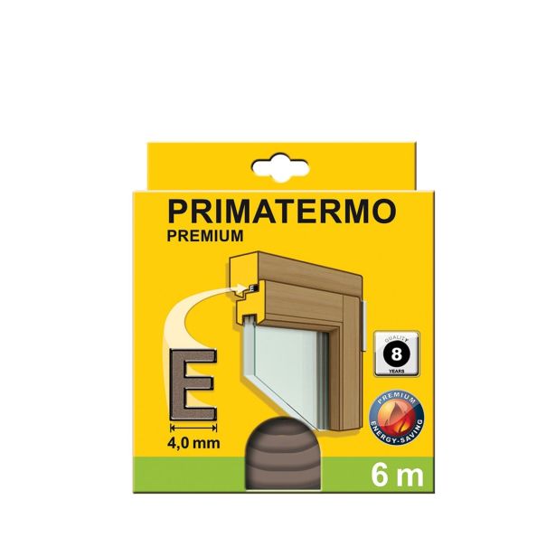 SCHELLENBERG TESNILO PREMIUM E-PROFIL, 9X4 MM, 6M, RJAVE BARVE