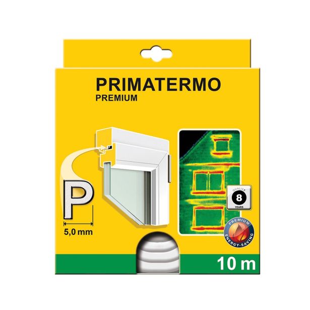 SCHELLENBERG TESNILO PREMIUM P-PROFIL, 9X5 MM, 10M, BELE BARVE