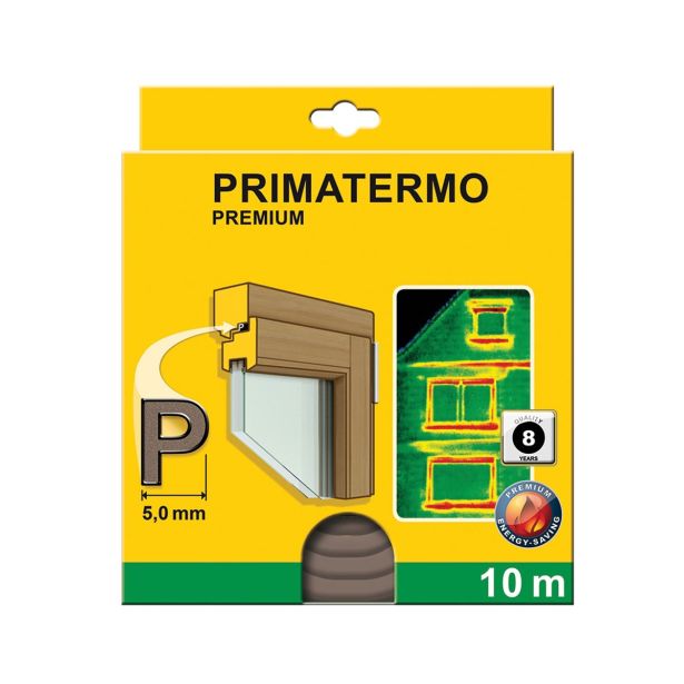 SCHELLENBERG TESNILO PREMIUM P-PROFIL, 9X5 MM, 10M, RJAVE BARVE