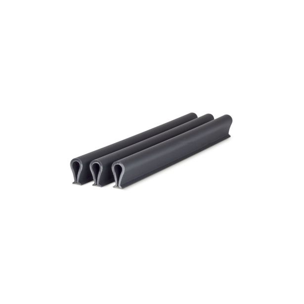 PRIBOR ZA OGRAJO SPONKE ZA TRAK ZA PANEL 19CM ANTRACIT 10 KOS