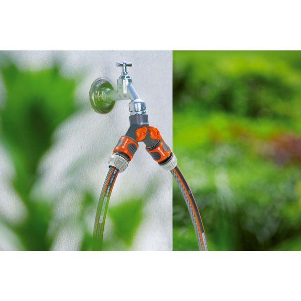 PRIKLJUČEK ZA VODO GARDENA RAZDELILNI VENTIL Z DVEMA ODCEPOMA,NAVOJ PIPE G 3/4