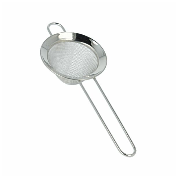 PRIPOMOČEK ZA ODCEJANJE METALTEX CEDILO Z ENIM ROČAJEM 8 CM INOX