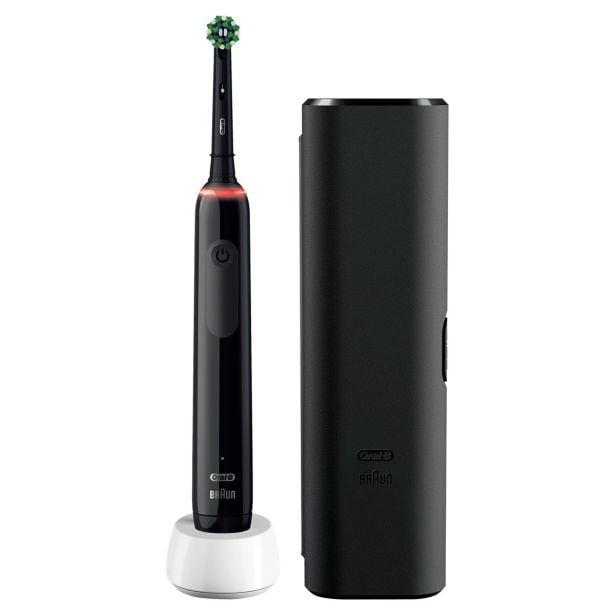 ELEKTRIČNA ZOBNA ŠČETKA ORALB PRO3 3500 CA ČRNA ETUI