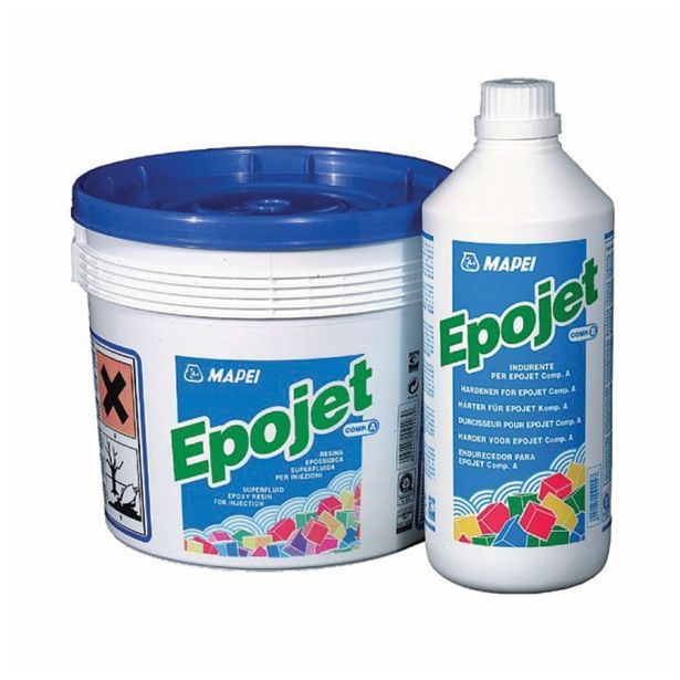 INJEKTIRANJE MAPEI EPOJET 2K 4KG (3.2+0.8KG) A+B - EPOKSIDNA SMOLA