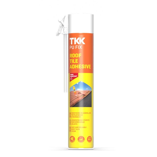 POLIURETANSKA PENA TKK PU FIX ROOF TILE ADHESIVE HAND HELD 750 ML