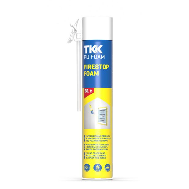 POLIURETANSKA PENA TKK PU FOAM FIRESTOP FOAM HAND HELD 750 ML