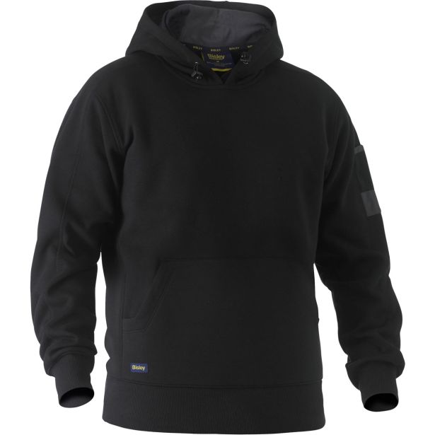 PULOVER BISLEY S KAPUCO IZ FLISA ČRN 2XL