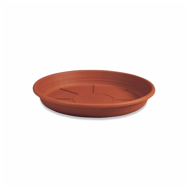 PE PODSTAVEK ZA LONEC 14 CM TERRACOTTA ZA CRETA,MITHOS,EOLIA