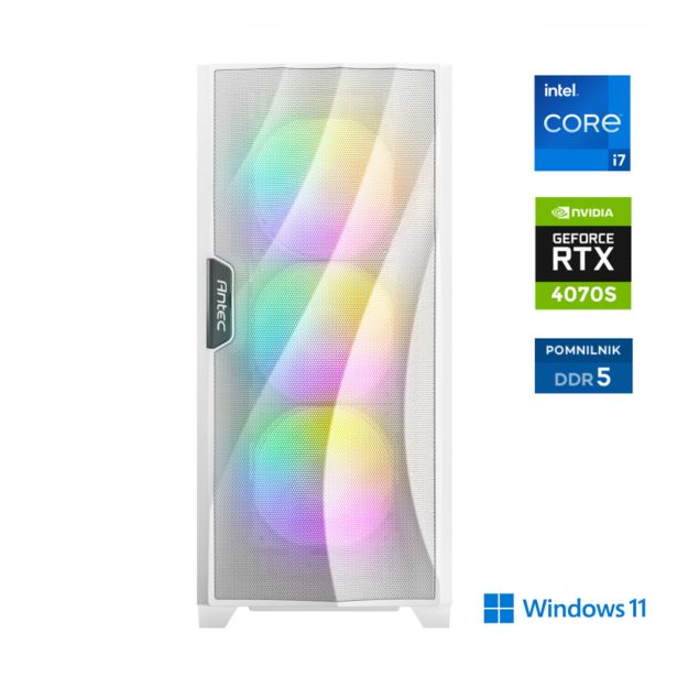 RAČUNALNIK ANNI GAMER EXTREME I7-12700F / RTX 4070S / 32 GB / 2 TB / W11H