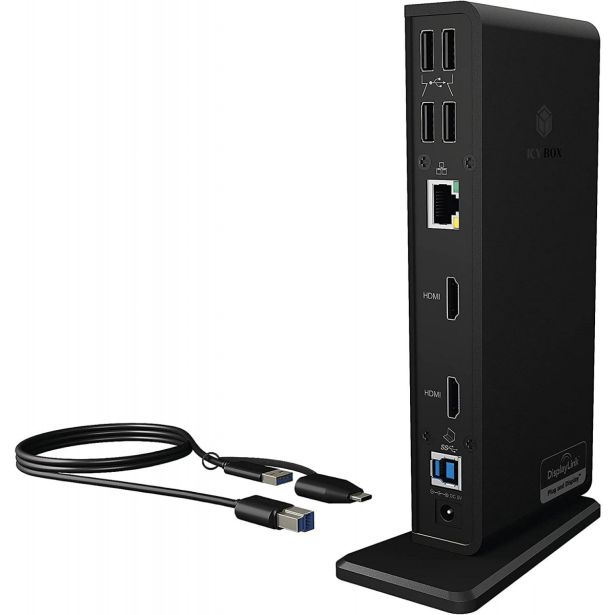 RAČUNALNIŠKI DODATEK ICY BOX USB-C/A DOCK 11V1