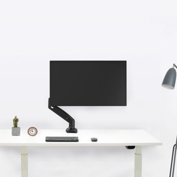 RAČUNALNIŠKI DODATEK VONHAUS NAMIZNI NOSILEC DO 27" ZA MONITOR, PLINSKA VZMET