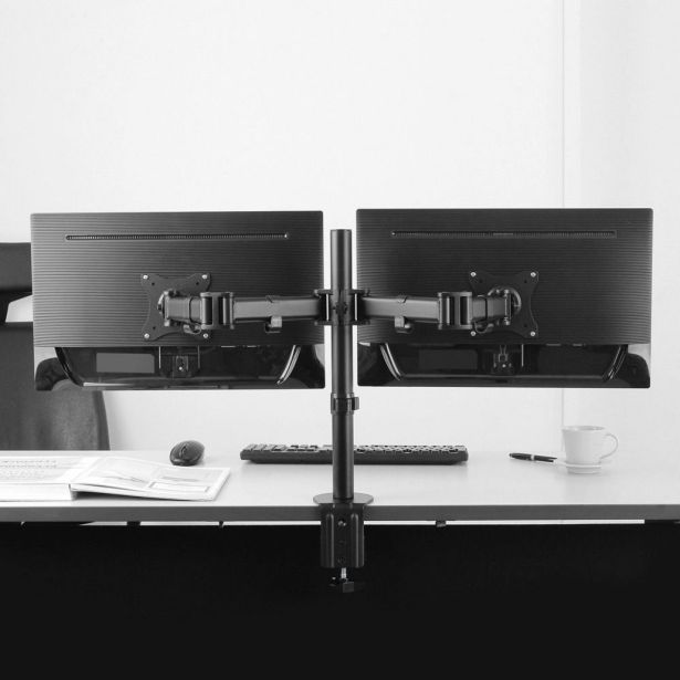 RAČUNALNIŠKI DODATEK VONHAUS NAMIZNI NOSILEC ZA MONITOR DVOJNI 13-32"