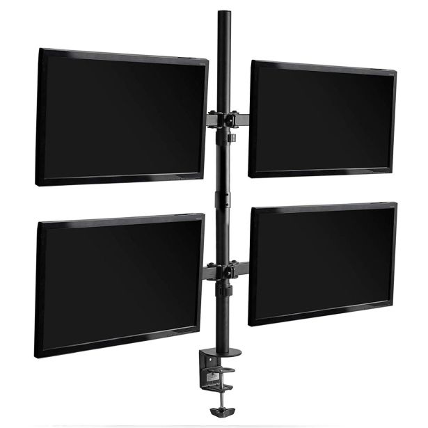 RAČUNALNIŠKI DODATEK VONHAUS NOSILEC ZA MONITOR 32" ZA 4 MONITORJE, NAMIZNI