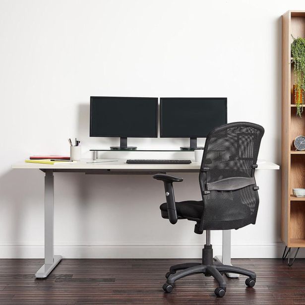 RAČUNALNIŠKI DODATEK VONHAUS STEKLEN PODSTAVEK ZA MONITOR XL PROZOREN