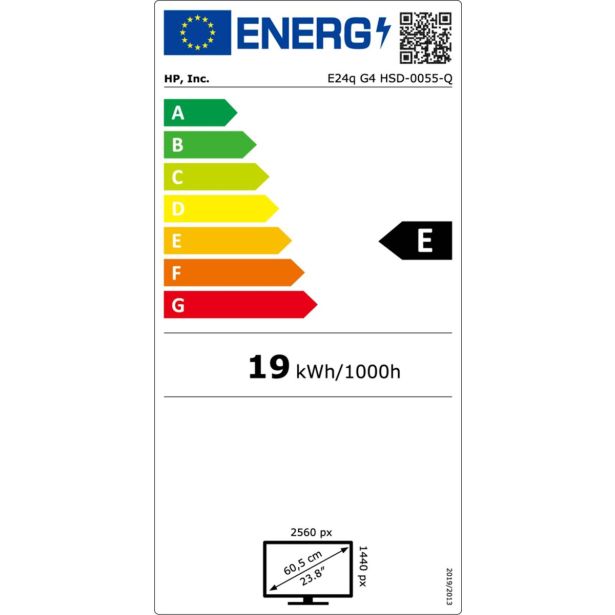 RAČUNALNIŠKI MONITOR HP E24Q G4 IPS QHD 2560X1440