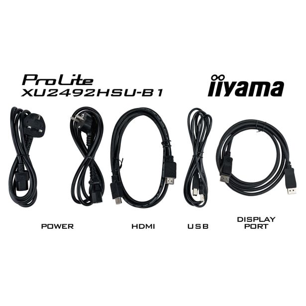 RAČUNALNIŠKI MONITOR IIYAMA 23.8" LED LCD XU2492HSU- B6 IPS FHD HDMI/DP/US