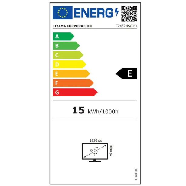 RAČUNALNIŠKI MONITOR IIYAMA LCD TOUCH T2452MSC-W1 IPS 23.8" LED