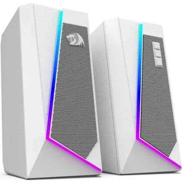 Računalniški Zvočnik Redragon Anvil Gs520 Rgb Beli - Merkur.si