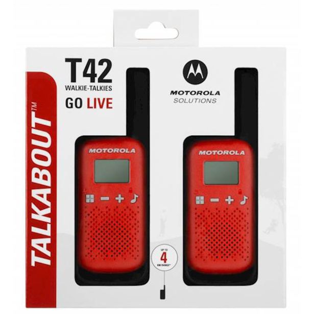 RADIJSKA POSTAJA MOTOROLA T42 RDEČA