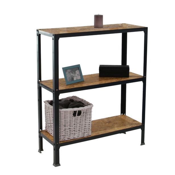 REGAL SIMONRACK 90X100X30 CM 3P/150KG ANTRACIT SIMONHOME CLICK