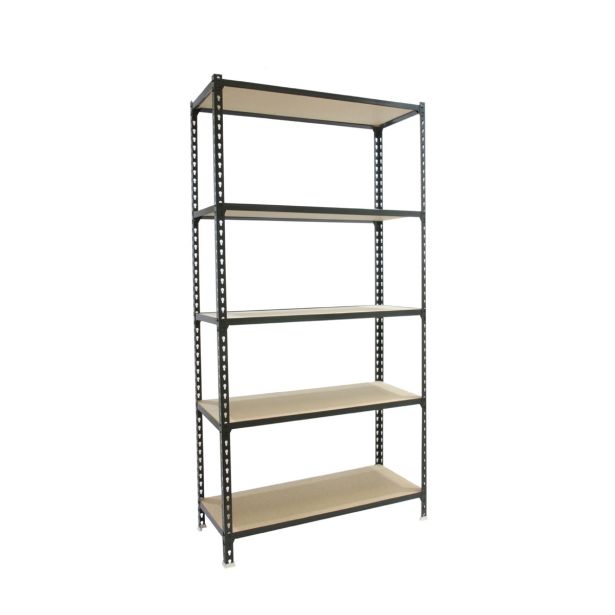 REGAL SIMONRACK 200X120X30 CM 5P/200KG ANTRACIT MADERCLICK MEGA