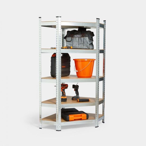 REGAL VONHAUS 150X75X30 CM 5P/175KG KOTNI GAL