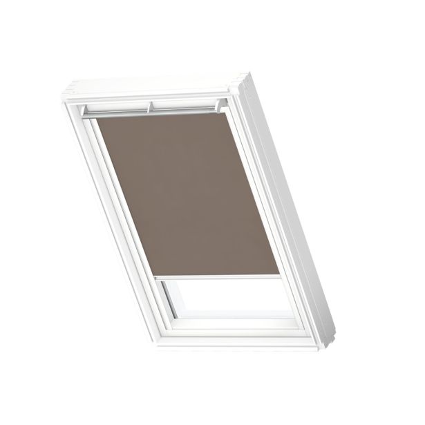 SENČILO ZA STREŠNO OKNO VELUX RFL FK08 4163SWL ROLO Z VODILI, TOPLO SIVA