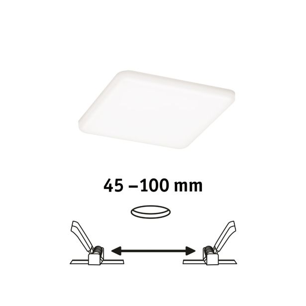 LED PANEL RL VELUNA 8.5W NW 125X125MM IP44