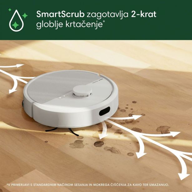 ROBOTSKI SESALNIK IROBOT COMBO PLUS 405 +AVTOWASH BEL