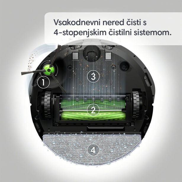 ROBOTSKI SESALNIK IROBOT ROOMBA J5178 COMBO